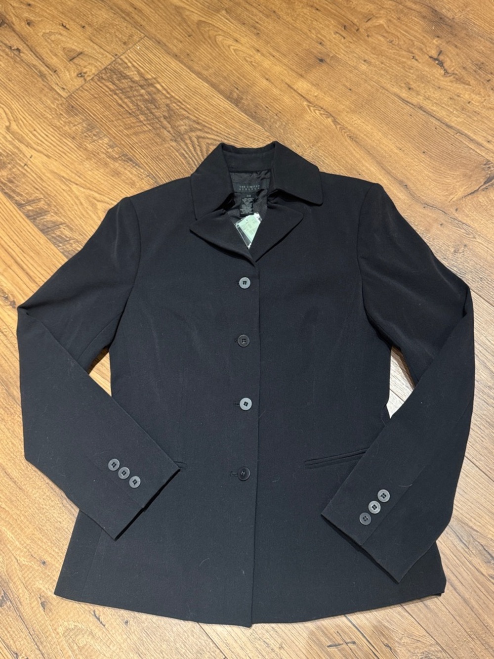 The Limited Women's Black Tailored Button-Front Blazer